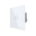 Intrerupator Simplu Cap Scara / Cruce cu Variator si Touch LIVOLO - Serie Noua, alb, VL-FC1SD2-2G-11