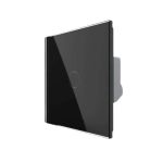 Intrerupator Simplu LIVOLO cu Touch - Serie Noua, negru, VL-FC1-2G-2B