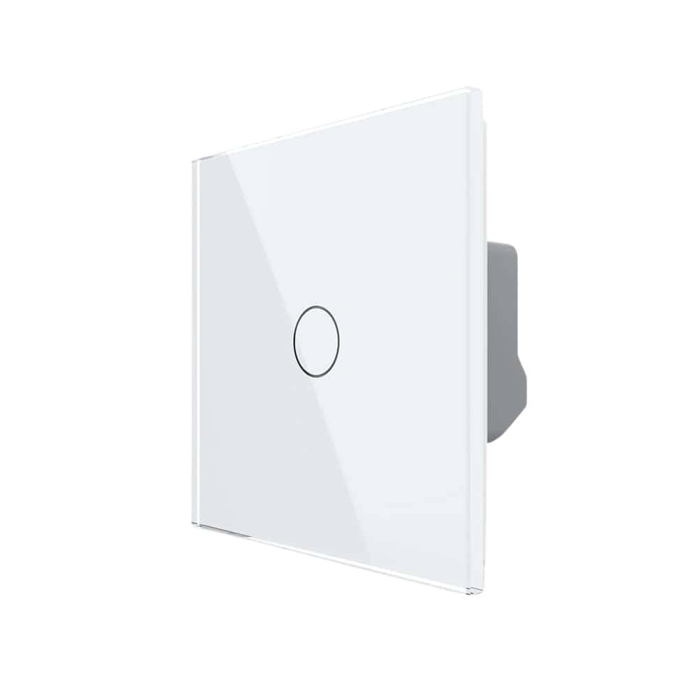 Intrerupator Simplu Wi-Fi LIVOLO cu Touch - Serie Noua, alb, VL-FC1NY-2G-2W