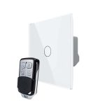 Intrerupator LIVOLO simplu wireless cu touch si telecomanda inclusa, alb, VL-C7-C1/701R-11