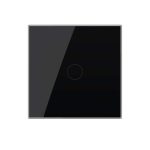 Buton Sonerie cu Touch LIVOLO din Sticla - Serie Noua, negru, VL-FC1B-2G-2B - imagine 2