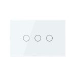 Intrerupator Triplu Cap Scara / Cruce Wi-Fi cu Touch LIVOLO, standard italian Serie Noua, alb, VL-FC3SNY-3G-11 - imagine 2