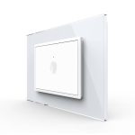 Intrerupator Simplu Cap Scara / Cruce Wi-Fi cu Touch LIVOLO cu Rama din Sticla, standard italian Serie Noua, , VL-FC1SNY-3WP-11 - imagine 2
