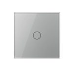 Intrerupator LIVOLO simplu wireless cu touch si telecomanda inclusa, gri, VL-C7-C1/701R-15 - imagine 2