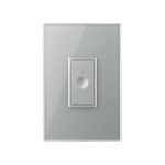 Intrerupator Simplu cu Touch Livolo cu Rama Din Sticla 1M, Zigbee - Serie Noua, gri, VL-FC1Z-1IP-15 - imagine 2