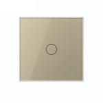 Intrerupator Simplu Cap Scara, Dimmer cu Touch LIVOLO - Serie Noua, auriu, VL-FC1SD1-2G-2A - imagine 2