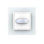 Senzor de Miscare PIR Livolo cu Rama din Sticla, Protocol ZigBee, alb, VL-FCUZ-2WP-11 - imagine 2