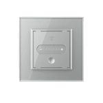 Intrerupator Simplu Cap Scara / Cruce cu Variator Livolo cu Rama din Sticla, ZigBee - Serie Noua, gri, VL-FC1SDZ-2IP-15 - imagine 2