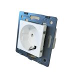 Priza inteligenta pentru perete Livolo ZigBee,16A, Wi-Fi, Compatibil cu Alexa si Google Home, alb, VL-FCTC16AZ-2WP-11 - imagine 3