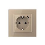 Priza Schuko + USB-C LIVOLO, Standard German - Serie Noua, auriu, VL-FCTF16A.UC18W-2AP - imagine 2