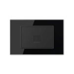 Priza Telefon LIVOLO cu Rama din Sticla, negru, VL-P9-1FCTP-3B - imagine 2