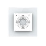 Senzor de Temperatura si Umiditate Livolo cu Rama din Sticla, Protocol Zigbee, alb, VL-FCEZ-2WP-11 - imagine 2