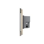 Intrerupator Dublu Wi-Fi cu Touch LIVOLO, standard Italian Serie Noua, auriu, VL-FC2NY-3G-13 - imagine 3