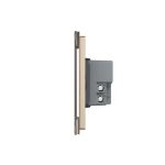 Intrerupator Triplu Cap Scara / Cruce Wi-Fi cu Touch LIVOLO, standard italian Serie Noua, auriu, VL-FC3SNY-3G-13 - imagine 3