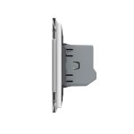 Intrerupator Dublu Cap Scara / Cruce Wi-Fi cu Touch LIVOLO Serie Noua, Alb, , VL-FC2SNY-2WP-11 - imagine 3