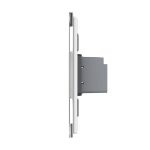Intrerupator Simplu cu Touch Livolo cu Rama Din Sticla 1M, Zigbee - Serie Noua, alb, VL-FC1Z-1WP-11 - imagine 3