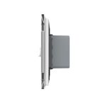 Senzor de Miscare PIR Livolo cu Rama din Sticla, Protocol ZigBee, alb, VL-FCUZ-2WP-11 - imagine 3