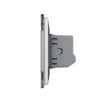 Intrerupator Simplu cu Dimmer, Zigbee cu Touch LIVOLO - Serie Noua, gri, VL-FC1D2Z-2G-2I - imagine 3