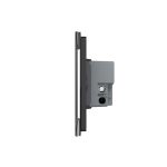 Intrerupator Simplu Wi-Fi cu Touch LIVOLO din Sticla, standard Italian Serie Noua, negru, VL-FC1NY-3G-12 - imagine 3