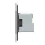 Priza inteligenta pentru perete Livolo ZigBee,16A, Wi-Fi, Compatibil cu Alexa si Google Home, gri, VL-FCTC16AZ-2IP-15 - imagine 3