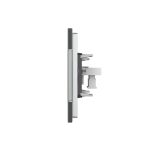 Priza Telefon LIVOLO cu Rama din Sticla, gri, VL-P9-1FCTP-3I - imagine 3