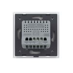 Buton Sonerie cu Touch LIVOLO din Sticla - Serie Noua, alb, VL-FC1B-2G-2W - imagine 4