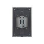 Intrerupator Simplu Cap Scara / Cruce cu Touch Livolo cu Rama Din Sticla 1M - Serie Noua, gri, VL-FC1S-1IP-15 - imagine 4