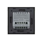 Intrerupator LIVOLO cu touch dublu wireless telecomanda inclusa, negru, VL-C7-C2/702R-12 - imagine 4