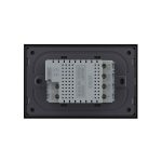 Intrerupator Triplu Cap Scara / Cruce Wi-Fi cu Touch LIVOLO, standard italian Serie Noua, negru, VL-FC3SNY-3G-12 - imagine 4