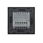 Intrerupator Simplu cu Revenire Contact Uscat cu Touch LIVOLO - Serie Noua, negru, VL-FC1NB-2G-2B - imagine 4