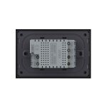 Intrerupator simplu wireless cu touch Livolo din sticla - standard italian, negru, VL-FC1R-3G-12 - imagine 4