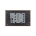 Intrerupator Dublu Wireless cu Touch LIVOLO din Sticla - Serie Noua, auriu, VL-FC2R-3G-13 - imagine 4