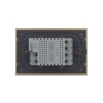 Intrerupator Triplu Cap Scara / Cruce Wi-Fi cu Touch LIVOLO, standard italian Serie Noua, auriu, VL-FC3SNY-3G-13 - imagine 4
