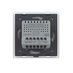 Intrerupator Dublu Cap Scara / Cruce Wi-Fi cu Touch LIVOLO din Sticla - Serie Noua, alb, VL-FC2SNY-2G-2W - imagine 2