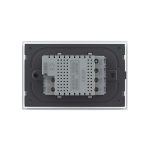 Intrerupator Dublu Cap Scara / Cruce Wi-Fi cu Touch LIVOLO cu rama din sticla, standard italian Serie Noua, Alb, , VL-FC2SNY-3WP-11 - imagine 4