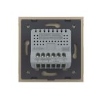 Intrerupator Simplu cu Revenire Contact Uscat cu Touch LIVOLO - Serie Noua, auriu, VL-FC1NB-2G-2A - imagine 4