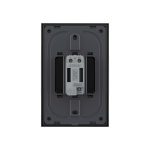 Intrerupator Simplu cu Touch Livolo cu Rama Din Sticla 1M, Zigbee - Serie Noua, negru, VL-FC1Z-1BP-12 - imagine 4