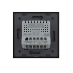 Intrerupator Simplu Cap / Cruce Wi-Fi cu Touch LIVOLO Serie Noua, negru, VL-FC1SNY-2G-2B - imagine 4