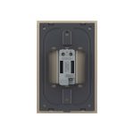 Intrerupator Simplu cu Touch Livolo cu Rama Din Sticla 1M, Zigbee - Serie Noua, auriu, VL-FC1Z-1AP-13 - imagine 4