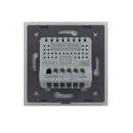 Intrerupator Simplu Cap / Cruce Wi-Fi cu Touch LIVOLO Serie Noua, gri, VL-FC1SNY-2G-2GY - imagine 4