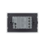 Intrerupator cvadruplu wireless cu touch Livolo din sticla - standard italian, alb, VL-FC4R-3G-11 - imagine 4