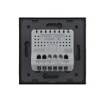 Intrerupator Simplu Wireless si Variator LIVOLO cu Touch Din Sticla - Serie Noua, negru, VL-FC1D2R-2G-2B - imagine 4