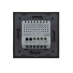 Intrerupator Simplu Cap Scara / Cruce LIVOLO - Protocol ZigBee, Serie Noua, negru, VL-FC1SZ-2G-2B - imagine 4