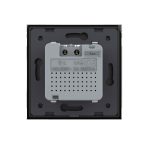 Senzor de Miscare PIR Livolo cu Rama din Sticla, Protocol ZigBee, negru, VL-FCUZ-2BP-12 - imagine 4