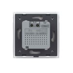 Senzor de Miscare PIR Livolo cu Rama din Sticla, Protocol ZigBee, alb, VL-FCUZ-2WP-11 - imagine 4