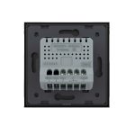 Intrerupator Simplu Cap Scara / Cruce cu Variator si Touch LIVOLO - Serie Noua, negru, VL-FC1SD2-2G-12 - imagine 4