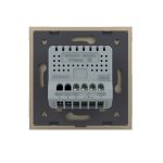 Intrerupator Simplu Cap Scara / Cruce cu Variator si Touch LIVOLO - Serie Noua, auriu, VL-FC1SD2-2G-13 - imagine 4