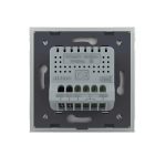 Intrerupator Simplu Cap Scara / Cruce cu Variator Livolo cu Rama din Sticla, ZigBee - Serie Noua, gri, VL-FC1SDZ-2IP-15 - imagine 4