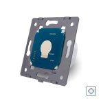 Intrerupator simplu cu revenire / contact uscat Livolo cu touch din sticla, negru, VL-C701CH-12 - imagine 4