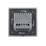 Intrerupator Simplu cu Touch Livolo din Sticla, Zigbee - Serie Noua, gri, VL-FC1Z-2G-2I - imagine 4